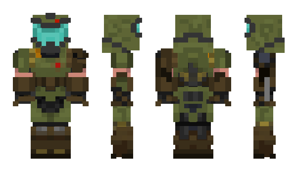 Minecraft skin Cbpa