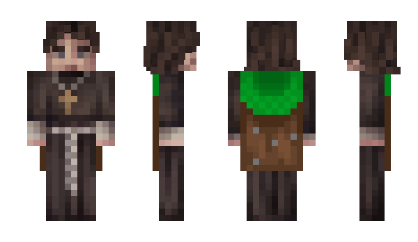 Minecraft скін по ніку MindlessMonk