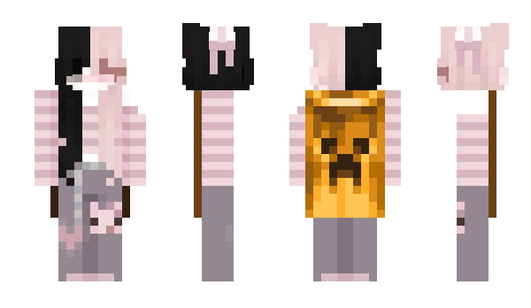 Minecraft skin PsychoFox4510