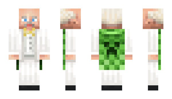 Minecraft skin FranueueBack