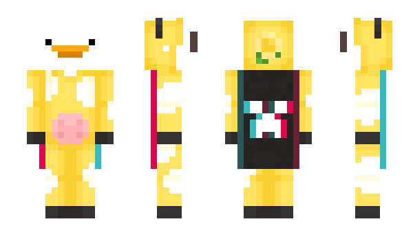 Minecraft skin TikTok_Cape