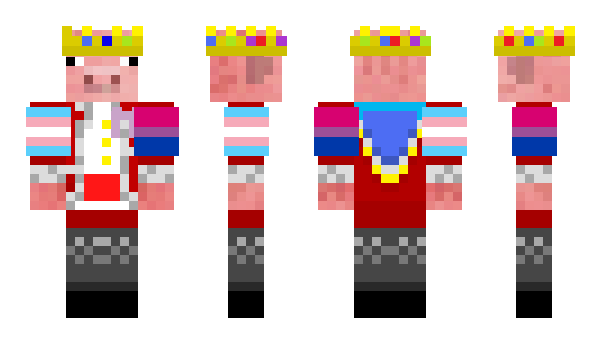 Minecraft skin Violet_mtf