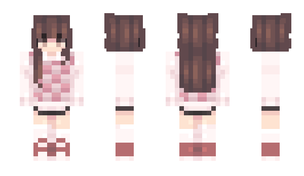 Minecraft skin Lupine