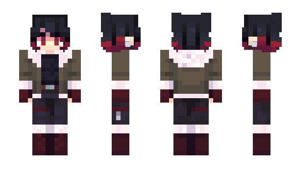 Minecraft skin Gh0stySl_t