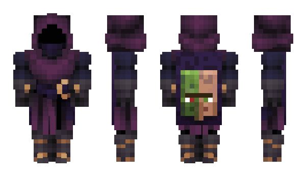 Minecraft скін по ніку PoisonFlask