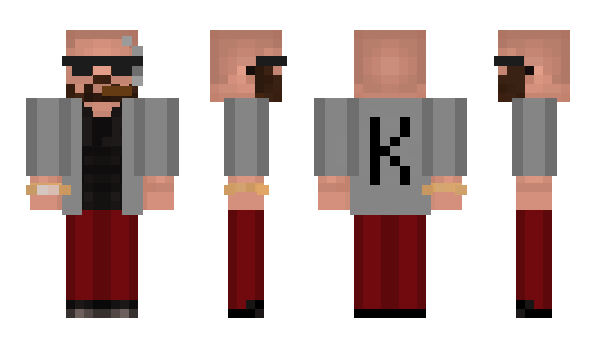 Minecraft skin kihec