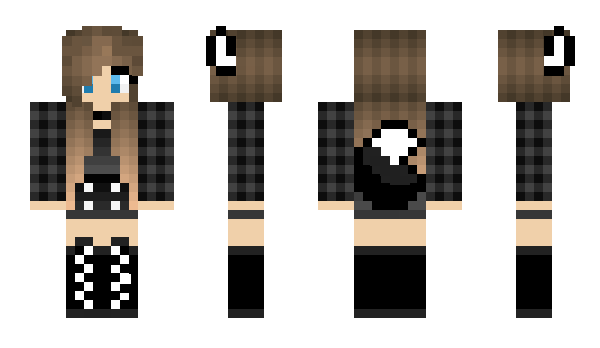 Minecraft skin Elisephomet