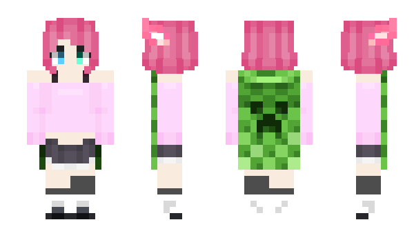 Minecraft skin ItzLuna