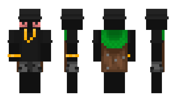 Minecraft скин по нику Kurobe_