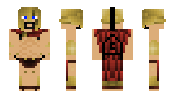 Minecraft skin Spartan1415