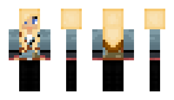 Minecraft skin Wolfver