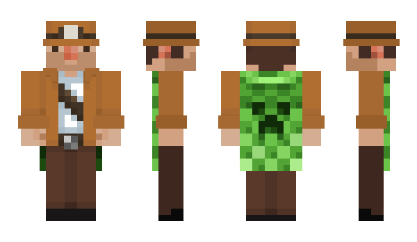 Minecraft skin Elrac