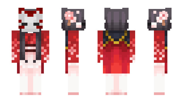 Minecraft скін по ніку Miiho