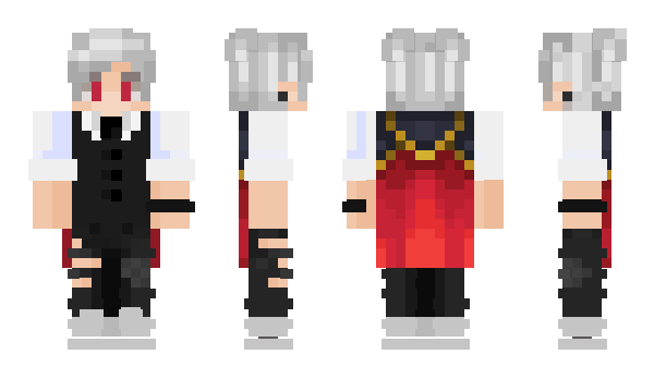 Minecraft skin KurotoTennouji