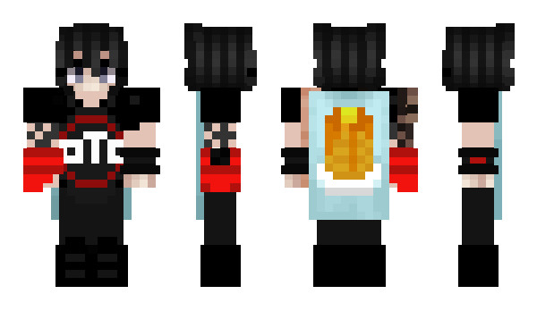 Minecraft skin monk022