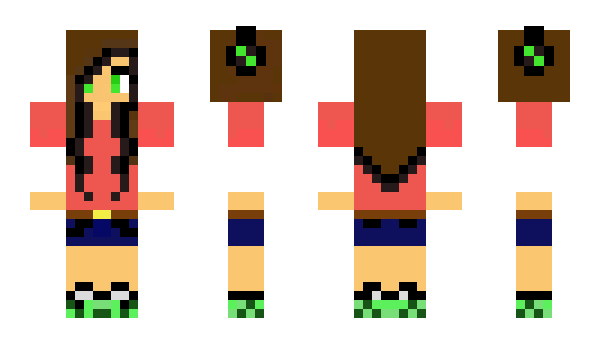 Minecraft skin Itahisa