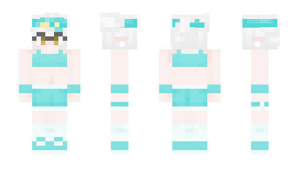 Minecraft skin Squid_sisters