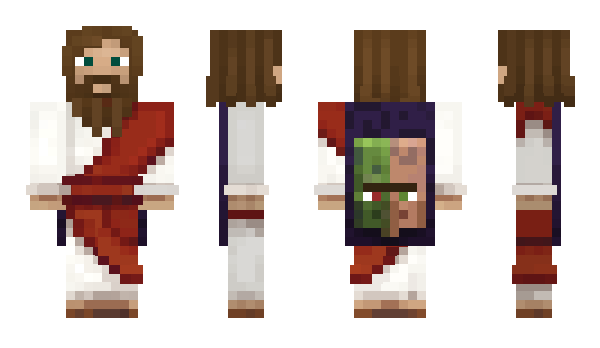 Minecraft skin JesusTheNazarene