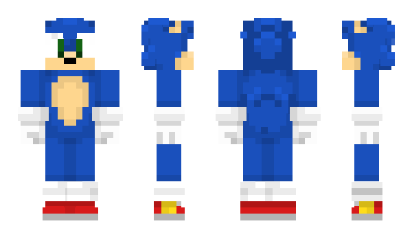 Minecraft skin Shin_Sonic