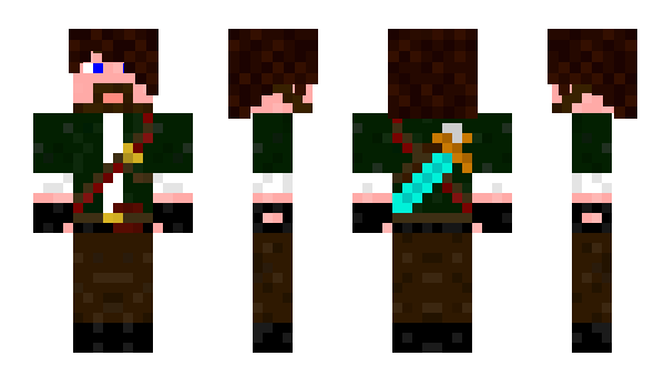 Minecraft skin cardc