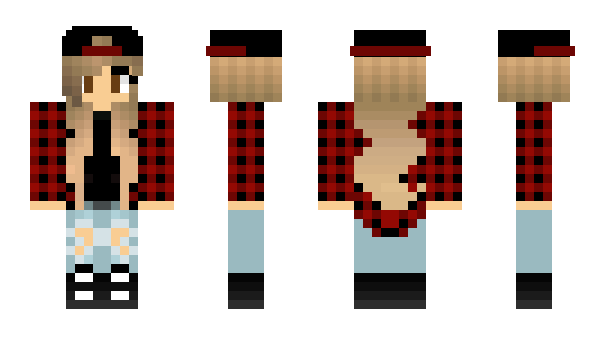Minecraft skin iPredator
