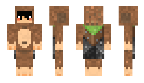 Minecraft skin WavyHair