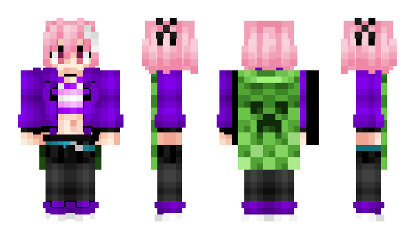 Minecraft skin flatisjustice