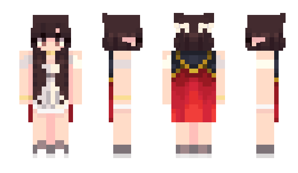 Minecraft skin AlexaPeppina03