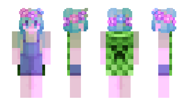 Minecraft skin BLOOMBASIL