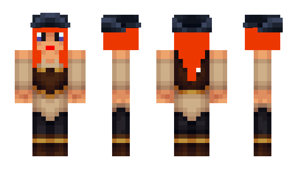 Minecraft skin Leesa