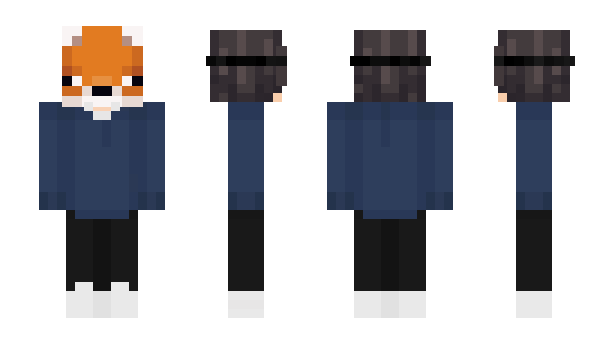 Minecraft скін по ніку FoxesAreKool