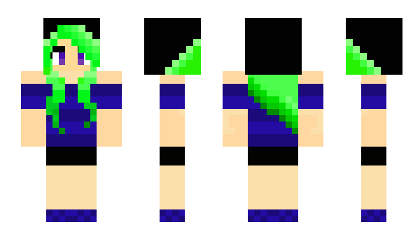 Minecraft skin Bloomgirl