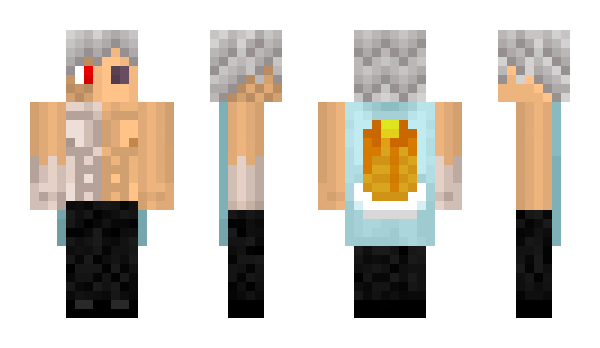 Minecraft skin Uaky
