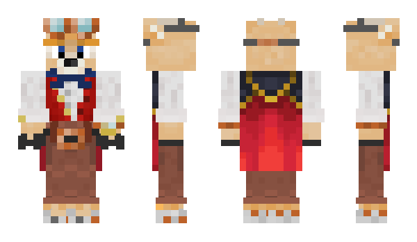 Minecraft skin DrGraevik