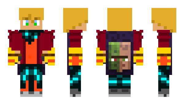 Minecraft skin FallenElemental
