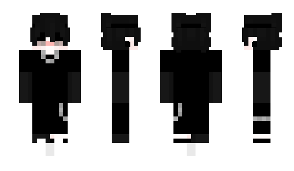 Minecraft skin GengarZZZ