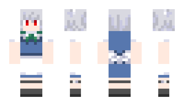 Minecraft skin bainda