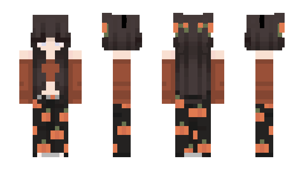 Minecraft skin spookyellaa