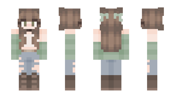 Minecraft skin MidoriB