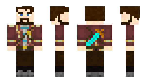 Minecraft skin PaulieCzech