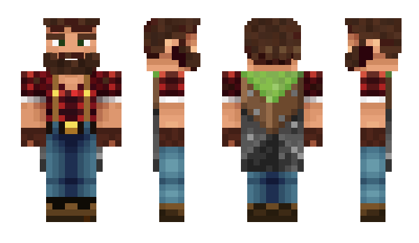 Minecraft skin RufeeColada