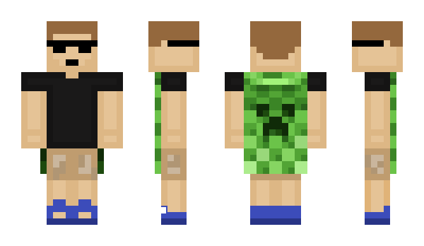 Minecraft скін по ніку JunkcMC