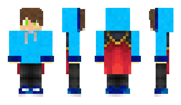 Minecraft скін по ніку TheMKD
