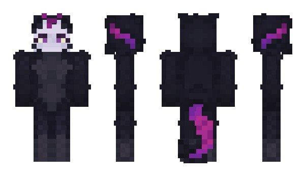 Minecraft skin CorvusHue