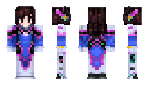 Minecraft skin BeckaaBoo