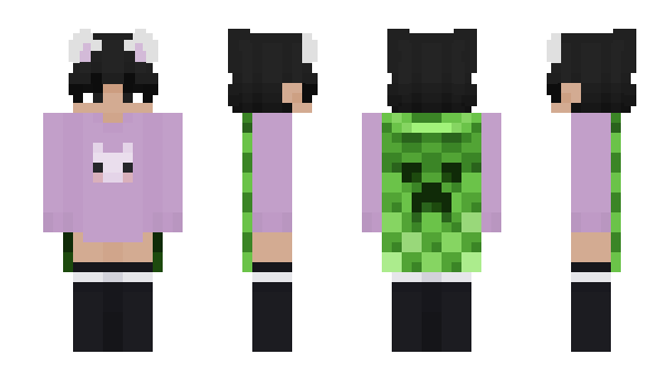 Minecraft скин по нику ItzQwQ