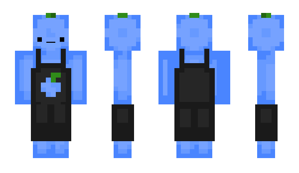 Minecraft skin KleinerWurm