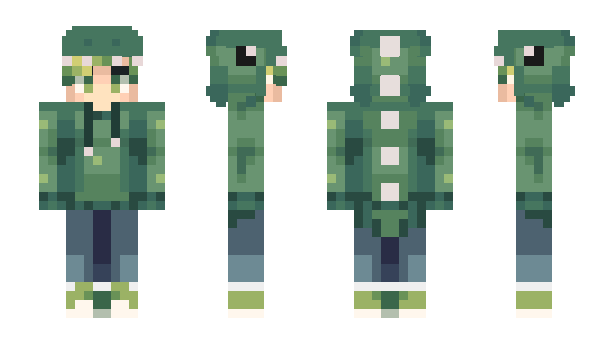 Minecraft skin R3TR0V