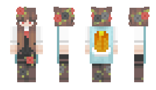 Minecraft скин по нику KemonoCr