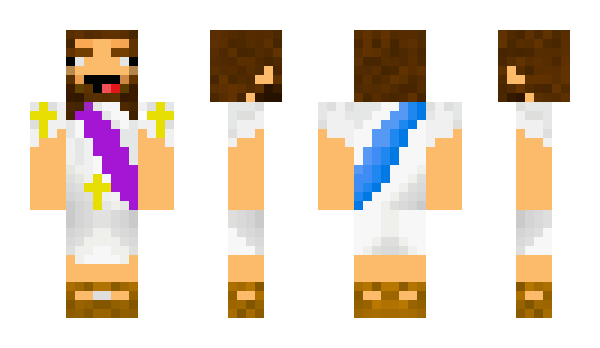 Minecraft skin JesuxClisto